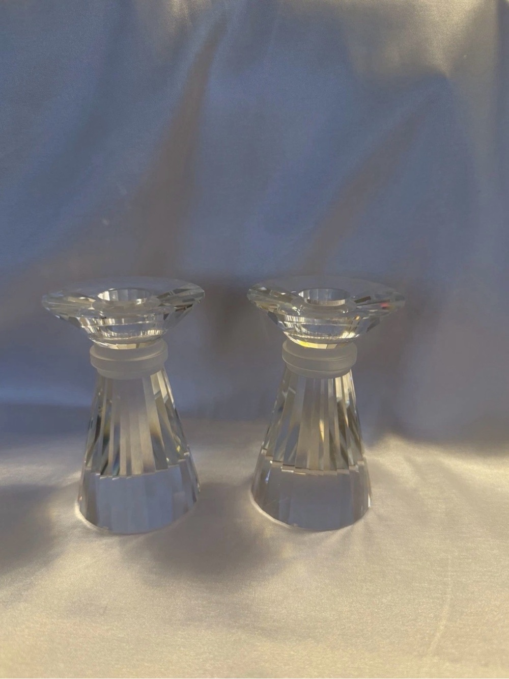 Neo Classic Candleholder-Medium Swarovski Candleholders by SWAROVSKI Set Of Two